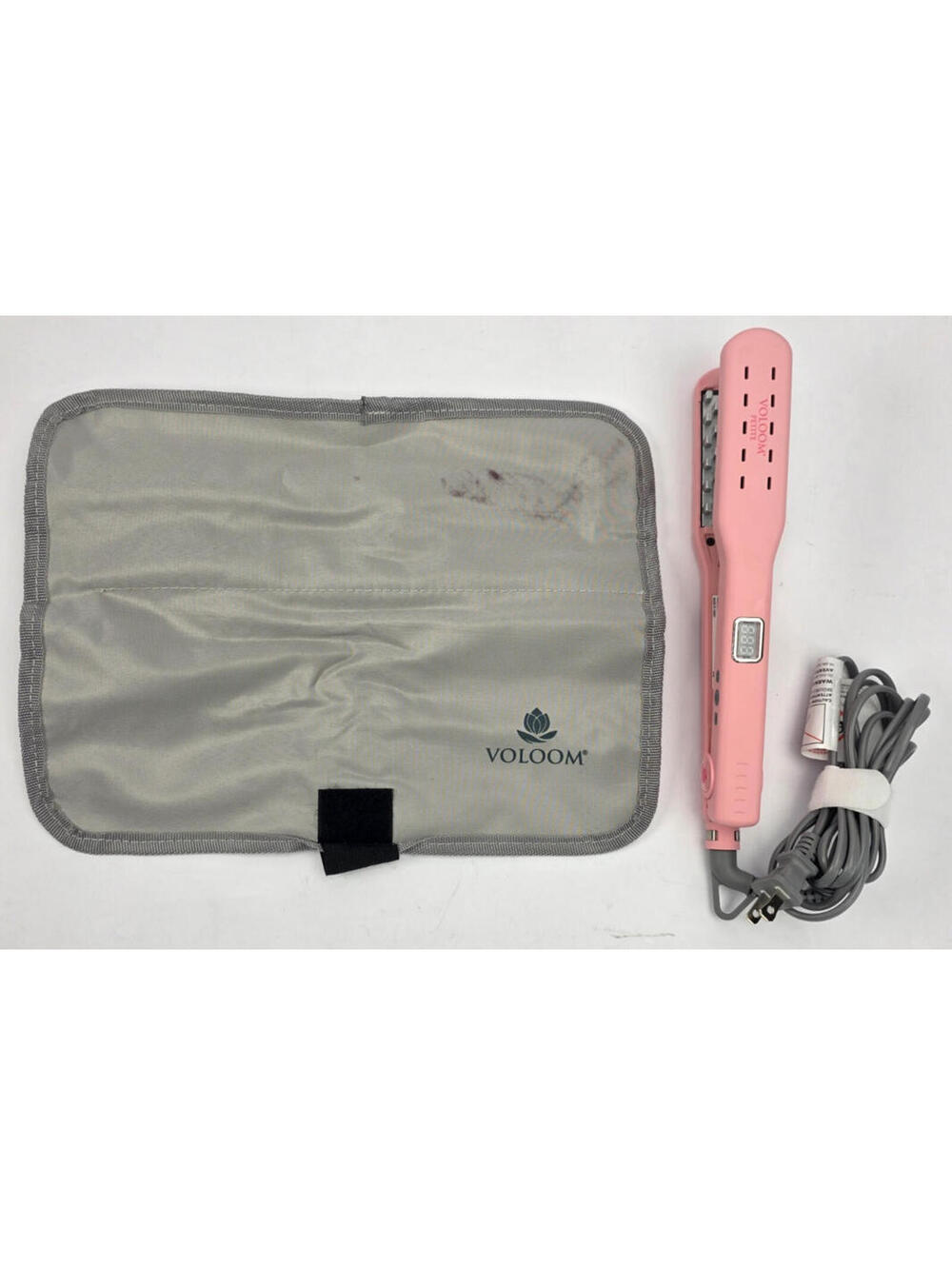 VOLOOM 2.0 1” Hair Volumizing Iron Pink w/ Heat Case Model OIPPet1.0B-2